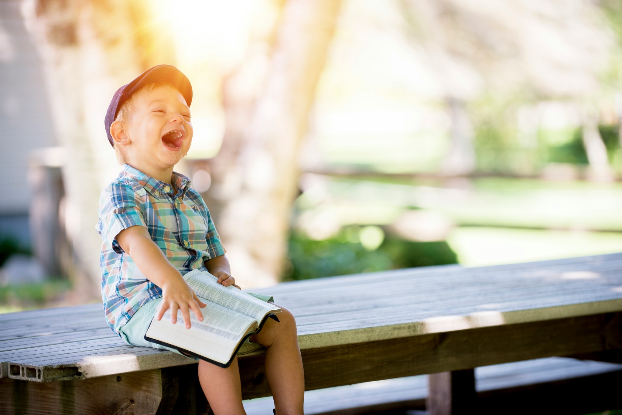 Niño feliz