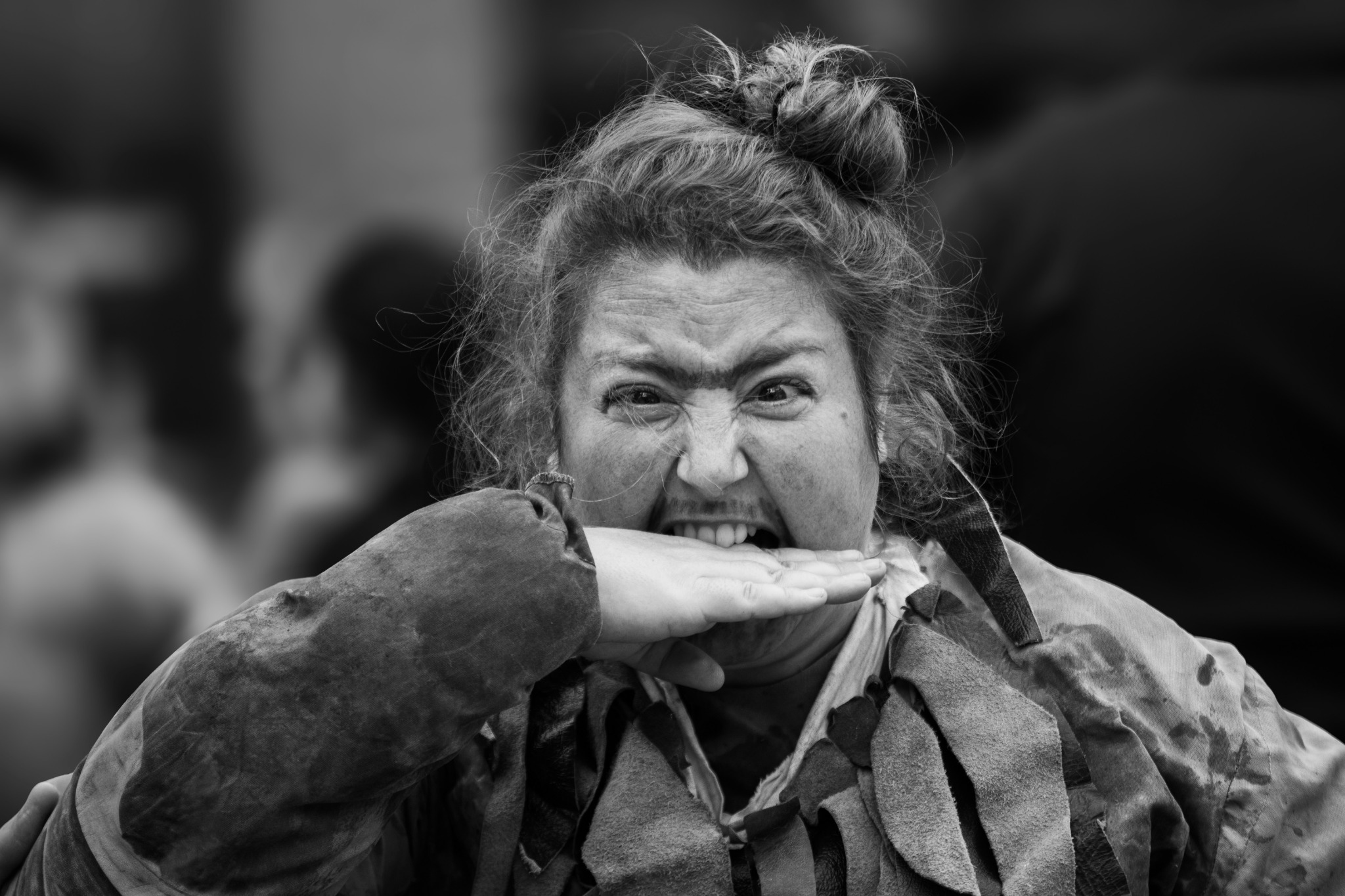 Mujer en escena
